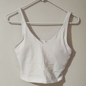 Women's Active White Tank Top Small